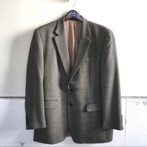 Ralph Lauren Gray Houndstooth Sport Coat 42R